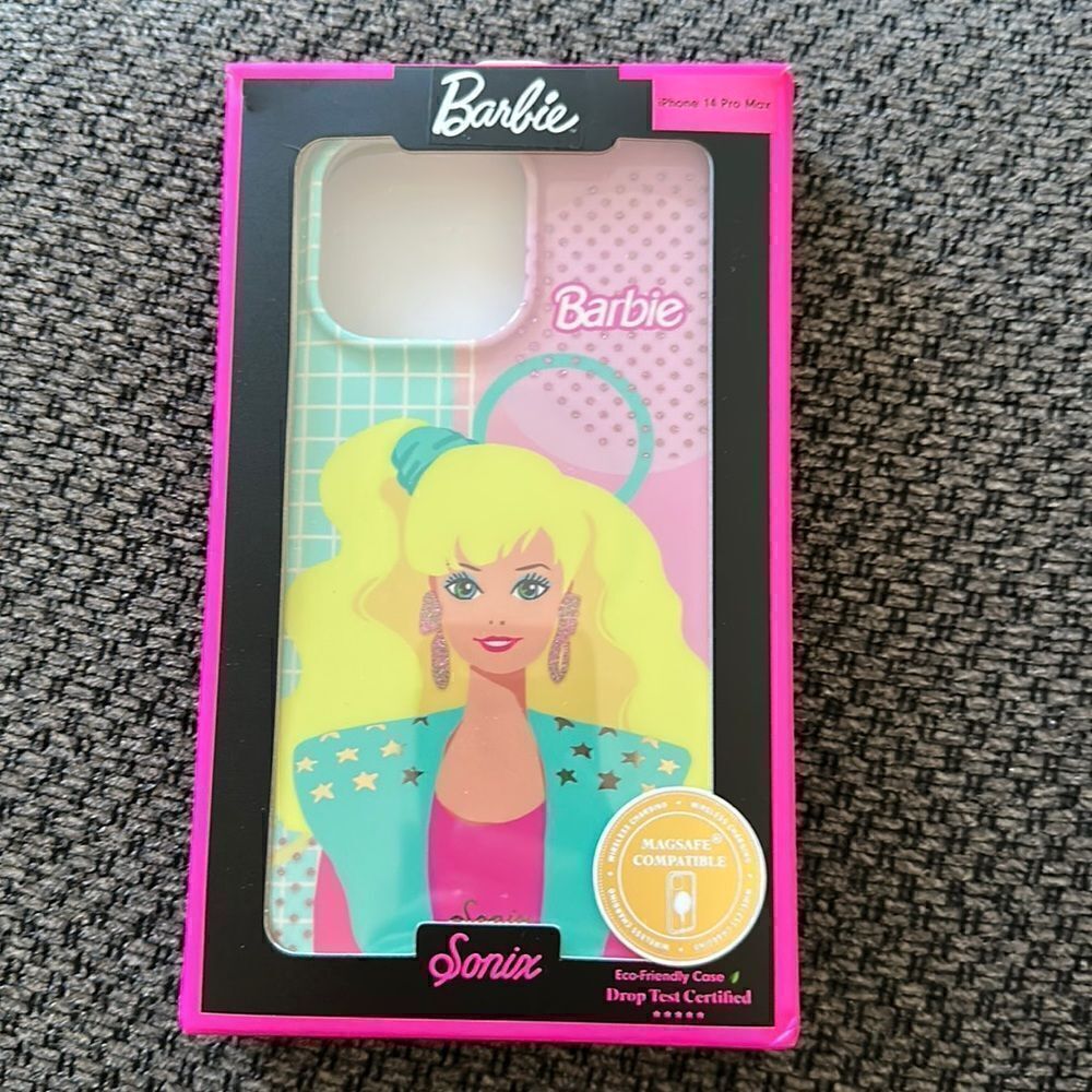 NWT iphone 14 pro max Barbie Sonix case